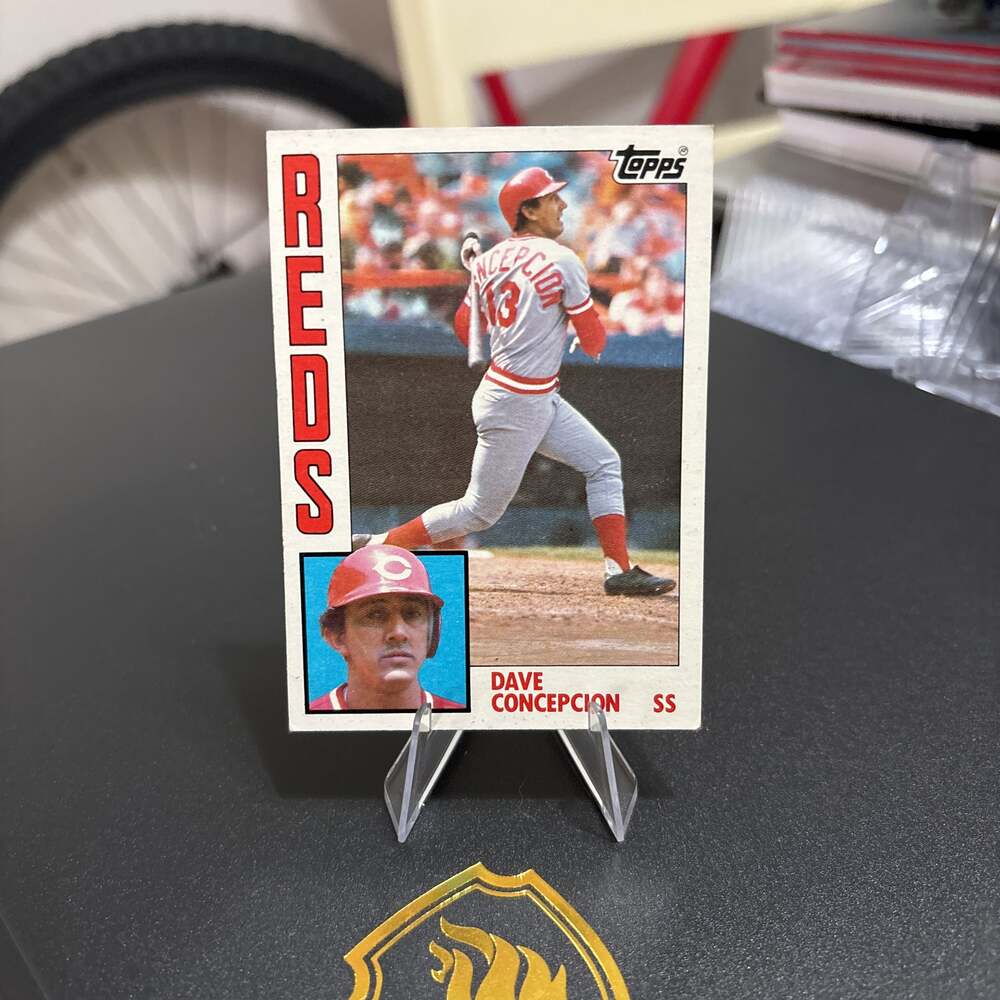 1984 Topps #55 Dave Concepcion Baseball Card